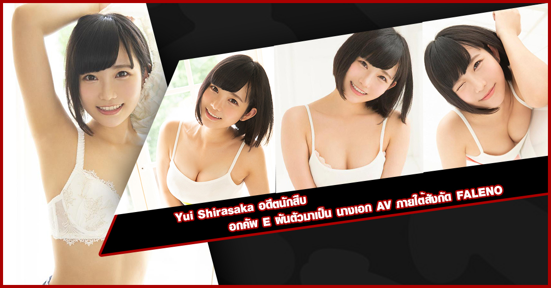 Yui Shirasaka อดีตนักสืบ อกคัพ E ผันตัวมาเป็น นางเอก AV ภายใต้สังกัด FALENO